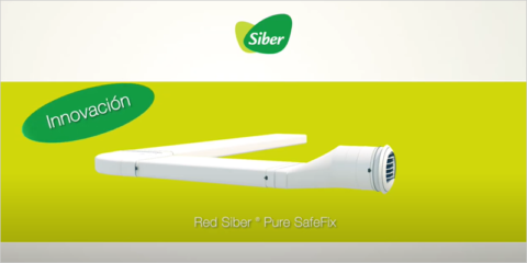 Alta eficiencia con la red de ventilación Siber Pure SafeFix