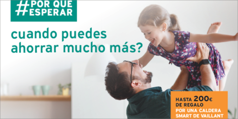 El Plan Sonríe de Vaillant incluye las nuevas calderas conectadas que proporcionan máxima eficiencia