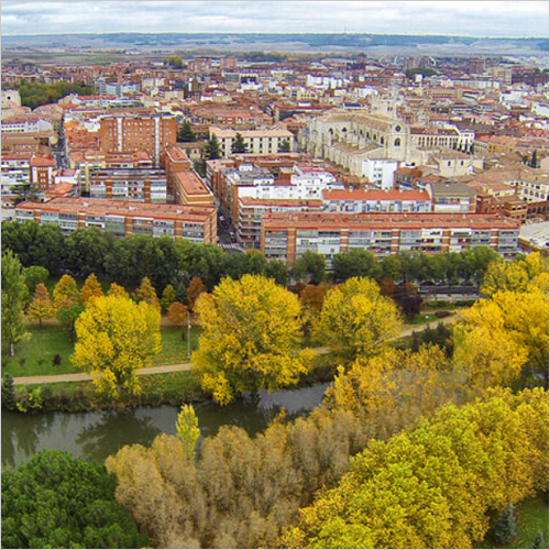 DH Eco Energías comienza las obras de la nueva red urbana de calefacción con biomasa de Palencia. 