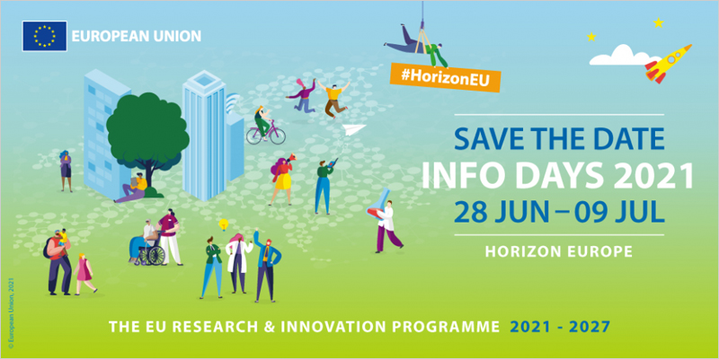 Los Info Days de Horizonte Europa se celebran del 28 de junio al 9 de julio
