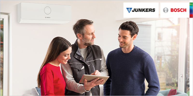 Junkers Bosch recomienda hacer el mantenimiento de los equipos de aire acondicionado y climatización de forma periódica y de la mano de un servicio técnico-oficial