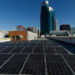 La electrolinera del Mitma se abastece de energía fotovoltaica generada en la azotea del edificio