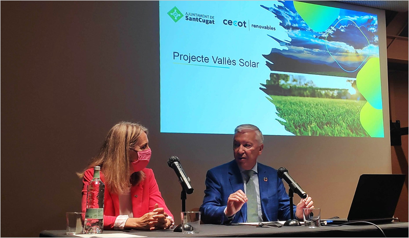 El Ayuntamiento de Sant Cugat del Vallès y la Cecot colaboran para promocionar la transición energética a las empresas