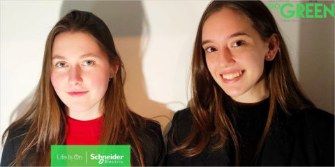 Dos estudiantes de la UPC ganan la competición mundial Schneider Go Green con su proyecto Light Pills