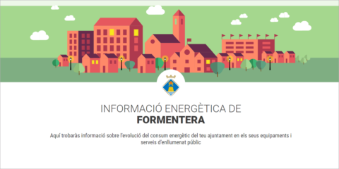 Formentera abre un portal con los datos de consumo energético de las instalaciones municipales