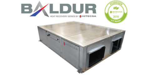 Recuperadores de calor counterflow Baldur de Hitecsa en la Universidad CEU San Pablo de Madrid
