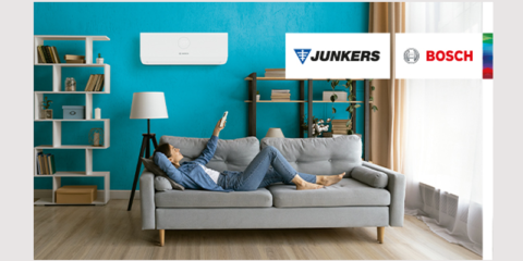Gama de climatización Climate de Junkers Bosch, equipos de alta eficiencia que purifican el aire