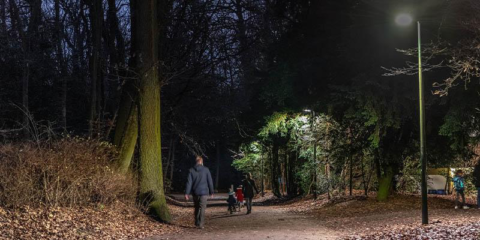 Las soluciones de Schréder reducen el consumo energético del parque Bois de la Cambre de Bruselas
