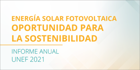 La potencia instalada en autoconsumo fotovoltaico creció un 30% en 2020, según datos de UNEF