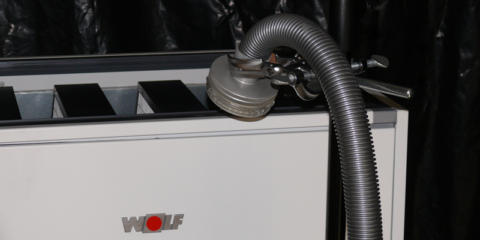 WOLF realiza un experimento con AirPurifier para certificar la eficacia de su filtrado de virus y bacterias