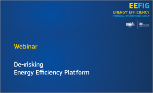 Seminario web sobre Plataforma de Eficiencia Energética Eliminando Riesgos DEEP 2.0