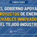 Más de 76 millones en ayudas para 79 proyectos de energías renovables innovadoras en sectores productivos