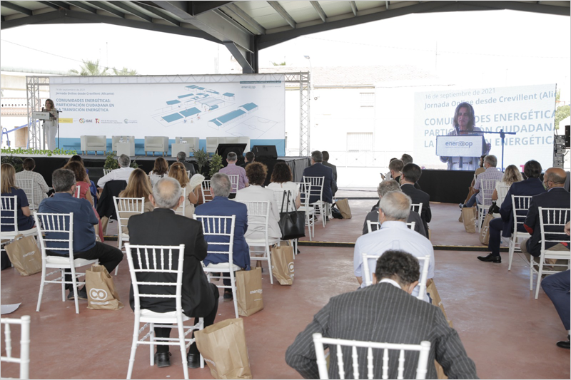 clausura del acto ‘Comunidades energéticas: participación ciudadana en la transición energética’