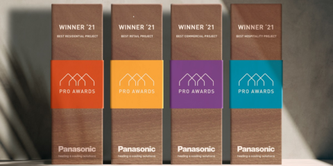 Cuarta edición de los Panasonic PRO Awards para proyectos de eficiencia energética en climatización