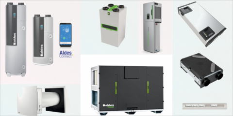 Las soluciones de ventilación y purificación de aire de Aldes, presentes en Rebuild 2021