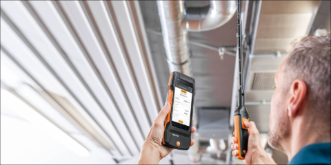 Testo perfecciona el medidor para climatización t400 haciéndolo compatible con el balómetro t420
