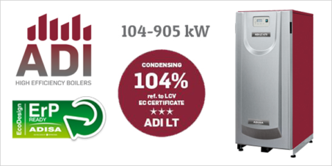 Calderas ADI LT 200 de Adisa Heating para calefacción y ACS en el Colegio Ciudad de Roma de Madrid