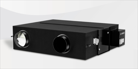 Nueva gama de sistemas de ventilación con recuperación de calor ERV de Bosch Comercial e Industrial