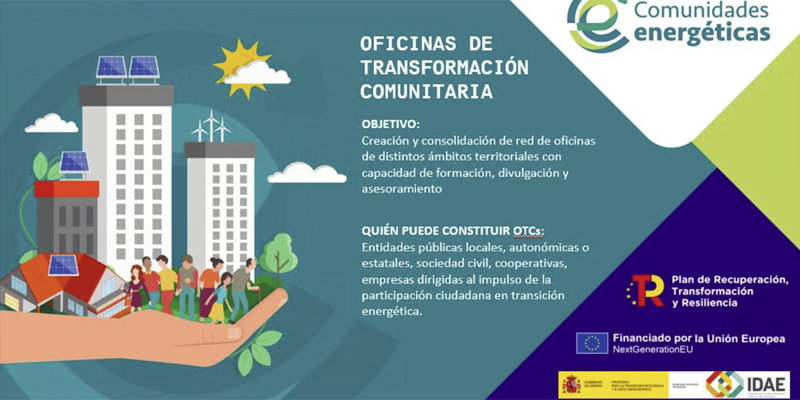 Cartel Oficinas de Transformación Comunitaria