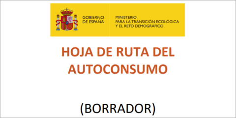 Consulta pública de la Hoja de Ruta del Autoconsumo para alcanzar 9.000 MW instalados en 2030