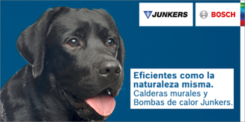 Junkers Bosch lanza una campaña para sus calderas murales de condensación y bombas de calor