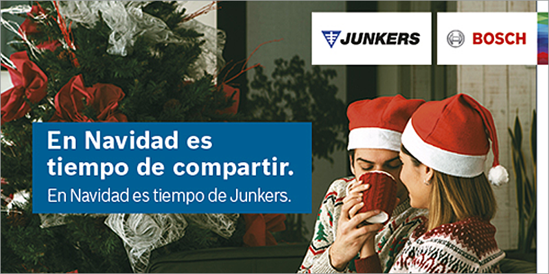 Instalar calderas Junkers durante la campaña navideña tiene premio