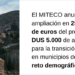 El programa de energía limpia DUS 5.000 se amplía con 250 millones de euros adicionales