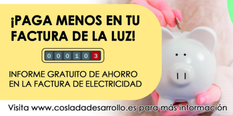 El Ayuntamiento de Coslada ofrece a los vecinos un servicio gratuito de optimización de la factura eléctrica