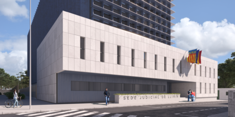 Abierta la licitación de las obras del nuevo Palacio de Justicia de Llíria que será energéticamente sostenible