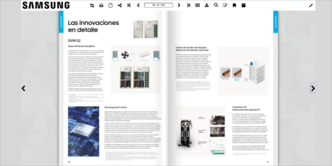 Samsung Climate Solutions digitaliza sus catálogos de producto en la nueva herramienta Dcatalog