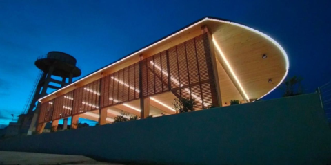 La Universidad de Huelva inaugura un aula al aire libre con la iluminación de Prilux