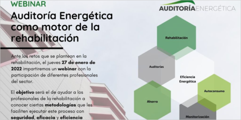Webinar de Stechome sobre los procesos de auditoría energética como motor de la rehabilitación