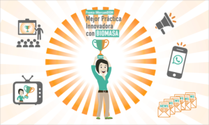 Premio INtercamBIOM a la mejor práctica innovadora en biomasa.