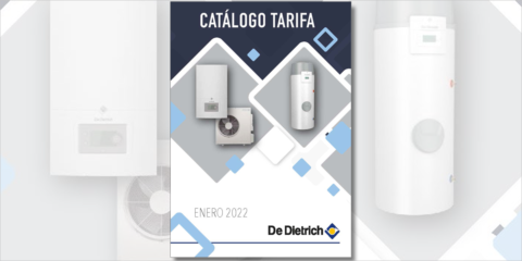 De Dietrich publica su Catálogo Tarifa de enero de 2022 con productos de alta eficiencia