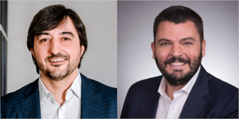 Julián Hernandez, nuevo director general de Aldes España, y Frédéric Giraudet director de zona AMEA