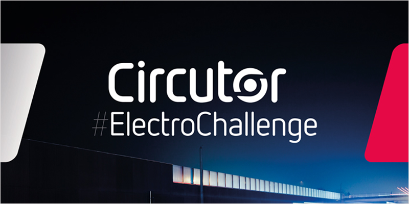 Cartel presentación evento #CircutorElectroChallenge de Circutor.