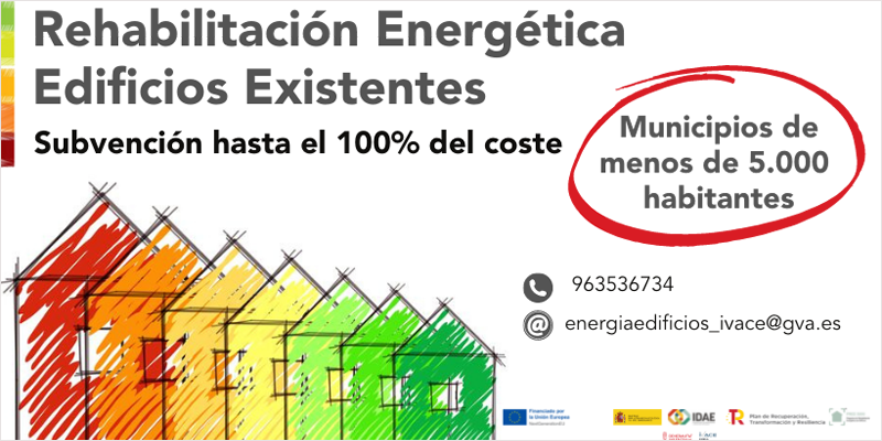 foto de la ayuda del 100% para la rehabilitación de edificios existentes en valencia con menos de 5000 habitantes