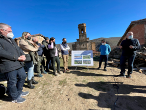 presentación del convenio de adhesión en una aldea de La Rioja
