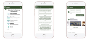 Ejemplo de tres móviles usando el ecobot