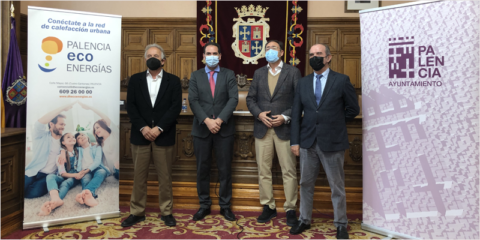 El Ayuntamiento de Palencia firma un convenio para construir una red de calefacción urbana eficiente