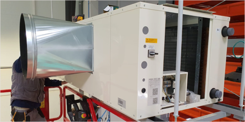 Climatización de alta eficiencia de Hitecsa en una empresa de metales mecanizados