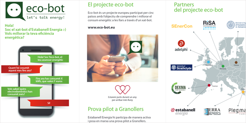 folleto resumen del proyecto Eco-Bot