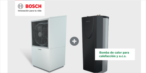 Nueva gama de bomba de calor Compress 5000 AW de Bosch Comercial e Industrial