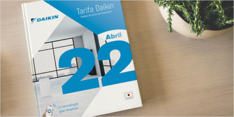 Daikin presenta su nueva tarifa de precios para 2022 dirigida a profesionales de la climatización