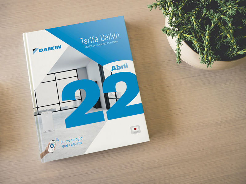 Catálogo tarifa precios Daikin 2022.