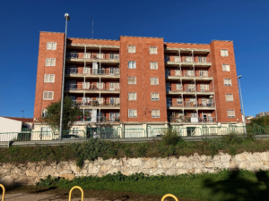 Edificio camineros en Zamora.