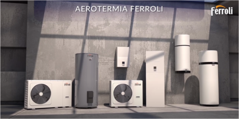 La gama más completa de aerotermia Ferroli