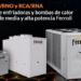 Ferroli renueva su gama de enfriadoras y bombas de calor aerotérmicas