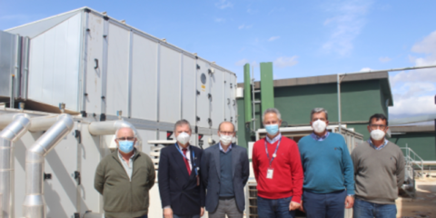 El Hospital de La Axarquía renueva integralmente sus instalaciones energéticas para reducir el consumo