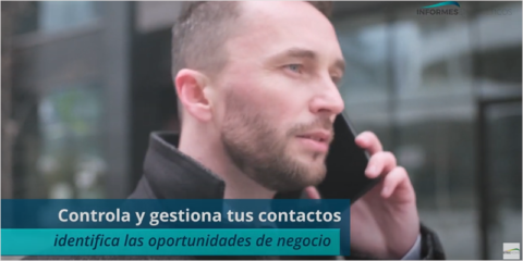 La plataforma Informes Energéticos ofrece la funcionalidad de registro de contactos como oportunidad de negocio